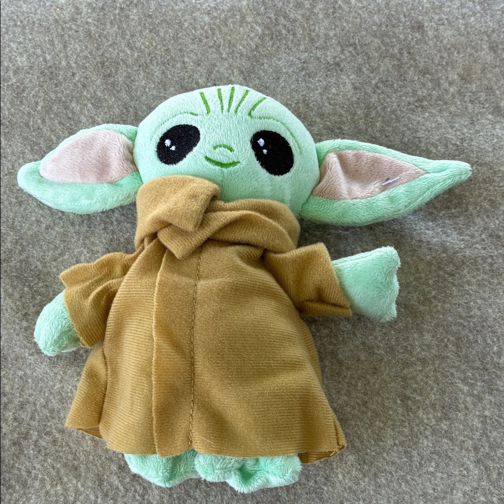 Star Wars Grogu Plush Toy Green and Tan